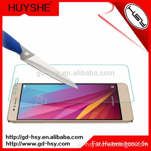 HUYSHE for Huawei Honor 5X Anti-spatter Tempered 9H Hardness Glass Screen Protector